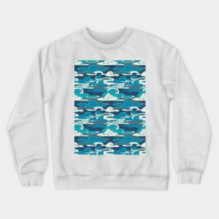 Blue Cloud Crewneck Sweatshirt